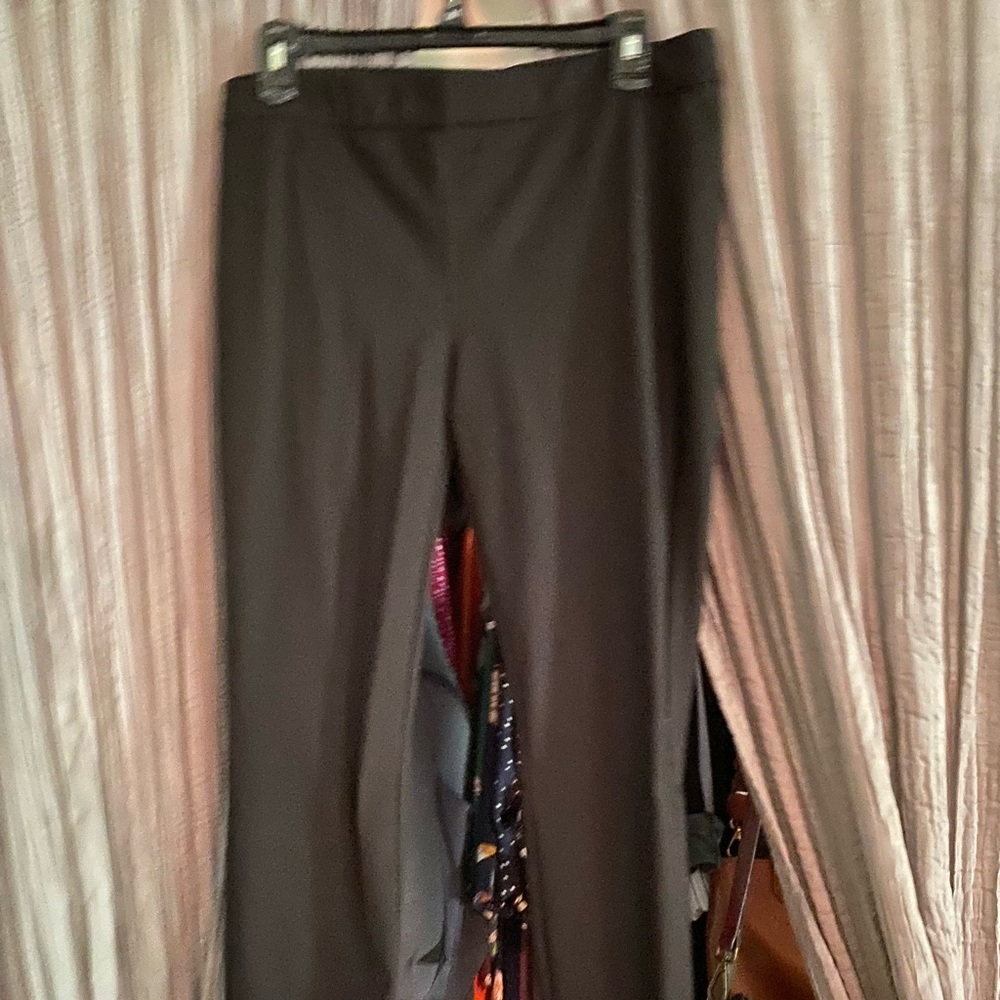 Rachel Zoe slim black pants with tapered leg